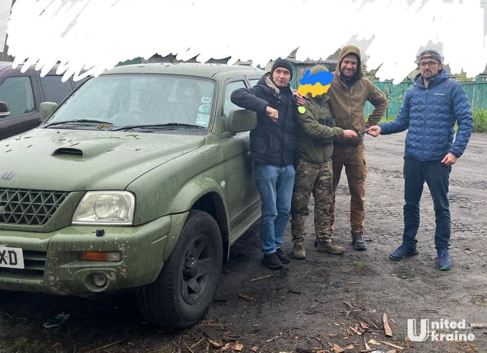 United With Ukraine March 2023 Report Pickup Truck March Sealed First Pickup truck