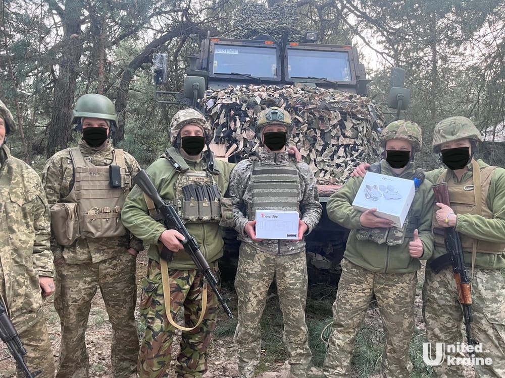 United With Ukraine April 2023 Report unitedwithua Mavic Air 2 and Thermal Monocular