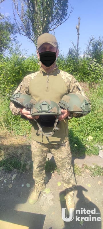 United With Ukraine May 2023 Report unitedwithua Akvelon Helmets and demining equipment
