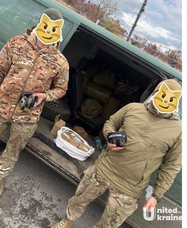 united ukraine ua november report 2023 tactical clothing delivery